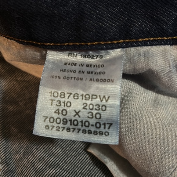 New Men’s Rustler jean size 40x30 - Picture 2 of 3